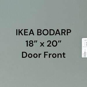 IKEA BORDARP Gray-Green Door Front 18" x 20"